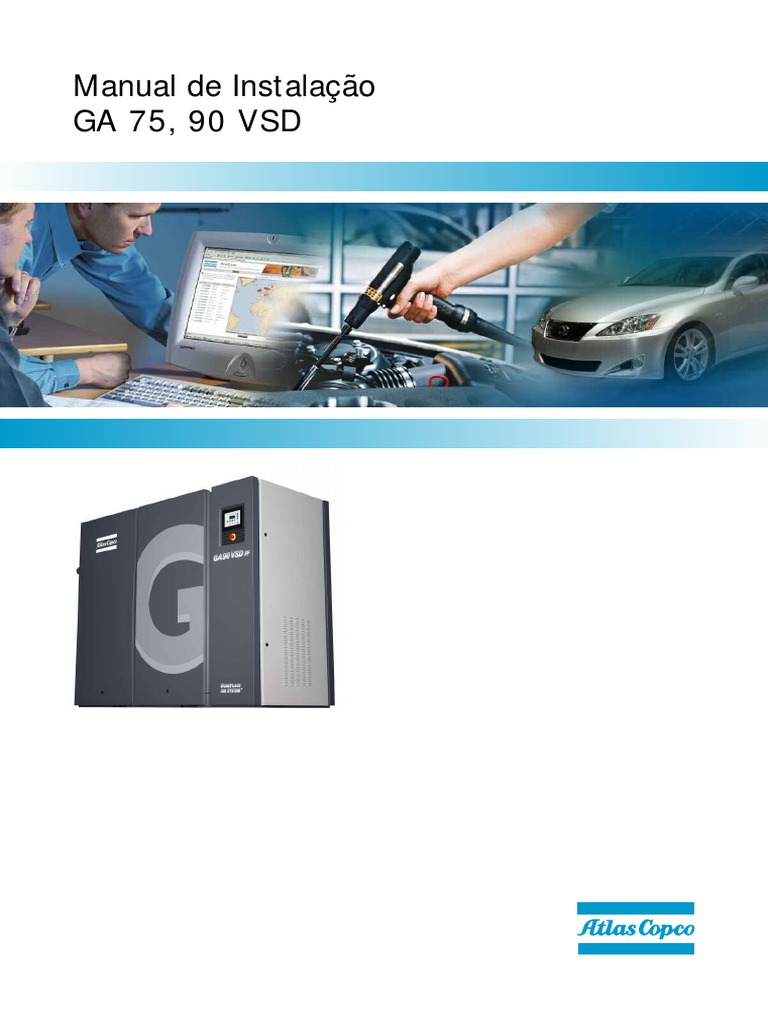 Manual de Instalação GA 75 e 90 VSD | PDF | Bens manufaturados ...