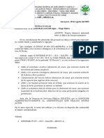 Oficio #097 - Solicito Opinion Técnica Del Ala Sobre El Permiso de Desvio de Cauce de Rio - San Jose de Pucate Atff