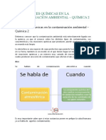 Reacciones Químicas en La Contaminación Ambiental