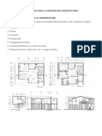 Metodología para La Construcción Arquitectonica.