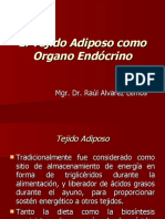 El Tejido Adiposo Como Organo Endócrino.