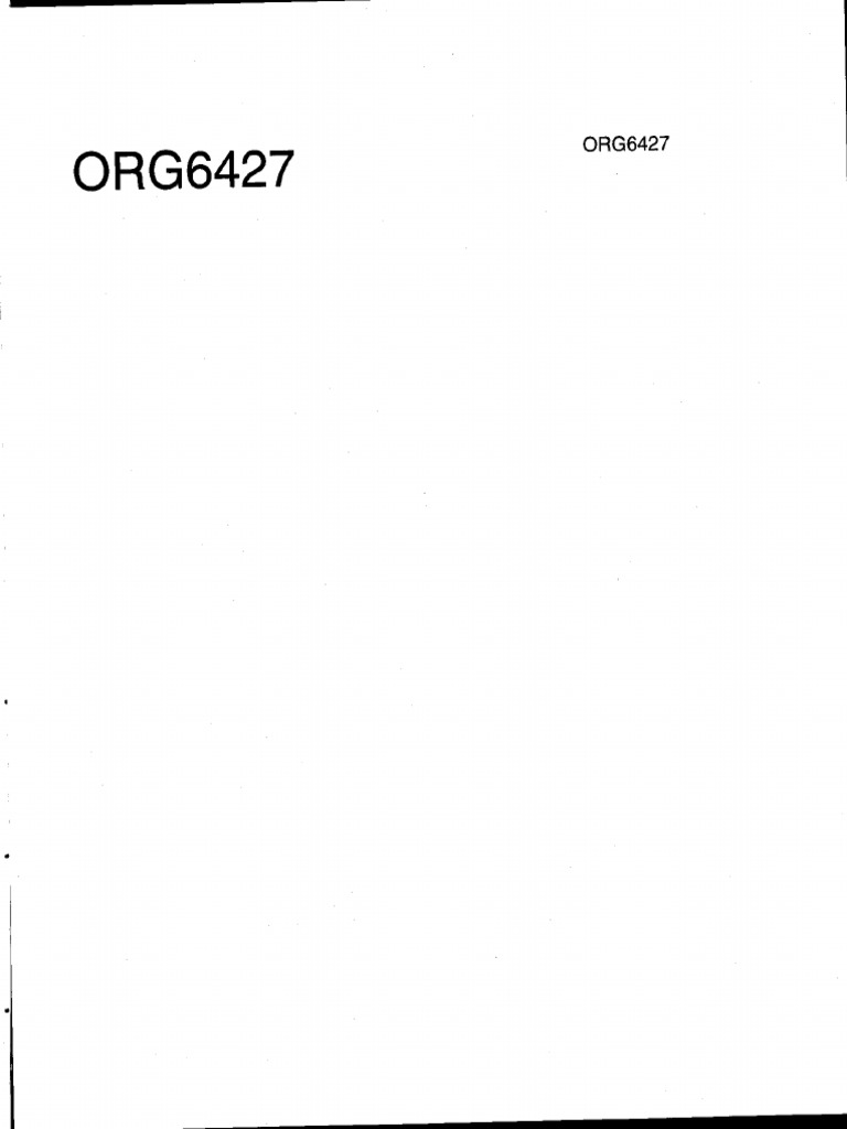 ORG6427 | PDF