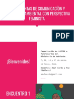 Min Ambiente Herramientas de Comunicacíón y Periodismo Ambiental Con Perspectiva Feminista