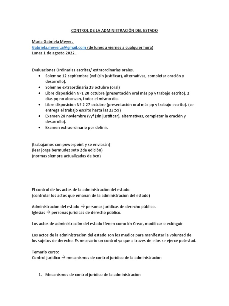 Control Estatal: Función y Mecanismos | PDF | Justicia | Crimen y violencia