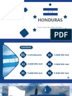 Honduran National Holidays Kids Template