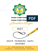 Lembar Kerja Kelas 2 (Pekan Kedua Agustus)