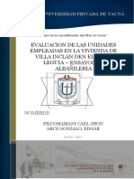 Informe 01 Villa Inclan