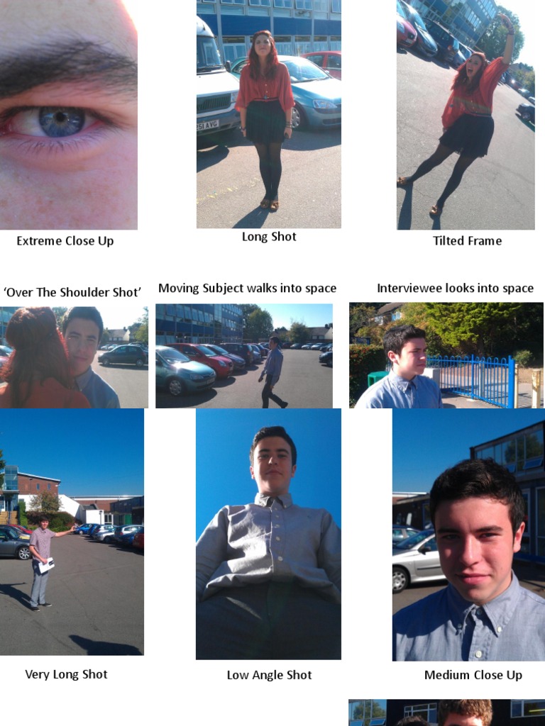 Types of Camera Shots Explained | PDF