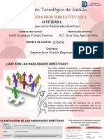 UNIDAD 1. ACTIVIDAD 1 Definir Que Son Las Habilidades Directivas