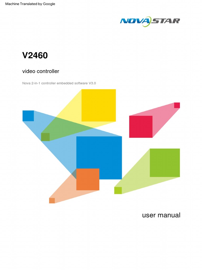 V2460 Manual de Instrução | PDF | Computer Network | Video
