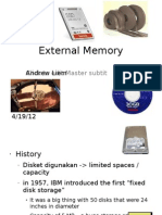 External Memory: Click To Edit Master Subtitle Style