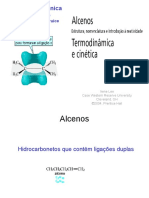 Aula 5 - Alcenos e Isomeria Geometrica