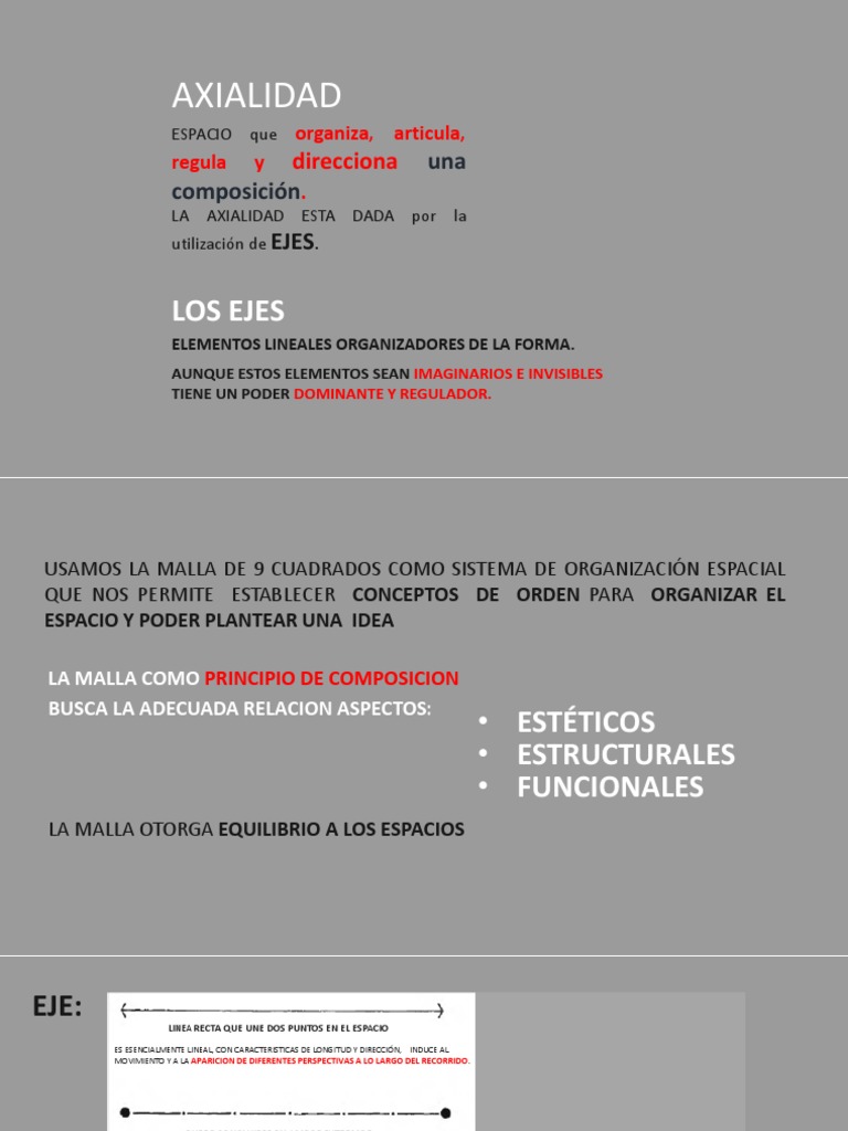 AXIALIDAD + Ejercicio | PDF