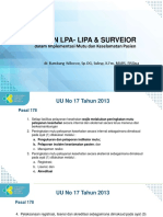 Peran LIPA - LPA Dan Surveior - 19 Agustus 2023 - Bambang Wibowo