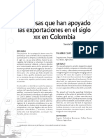 Empresas Que Han Apoyado Las Exportaciones en Colombia