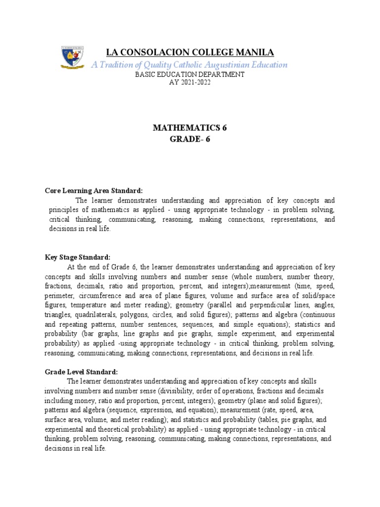 Week 2 curriculum map download free pdf area numbers
