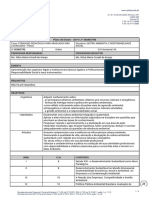 Plano de Ensino GESTÃO AMBIENTAL E RESPONSABILIDADE SOCIAL