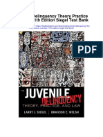 Juvenile Delinquency Theory Practice and Law 11th Edition Siegel Test Bank