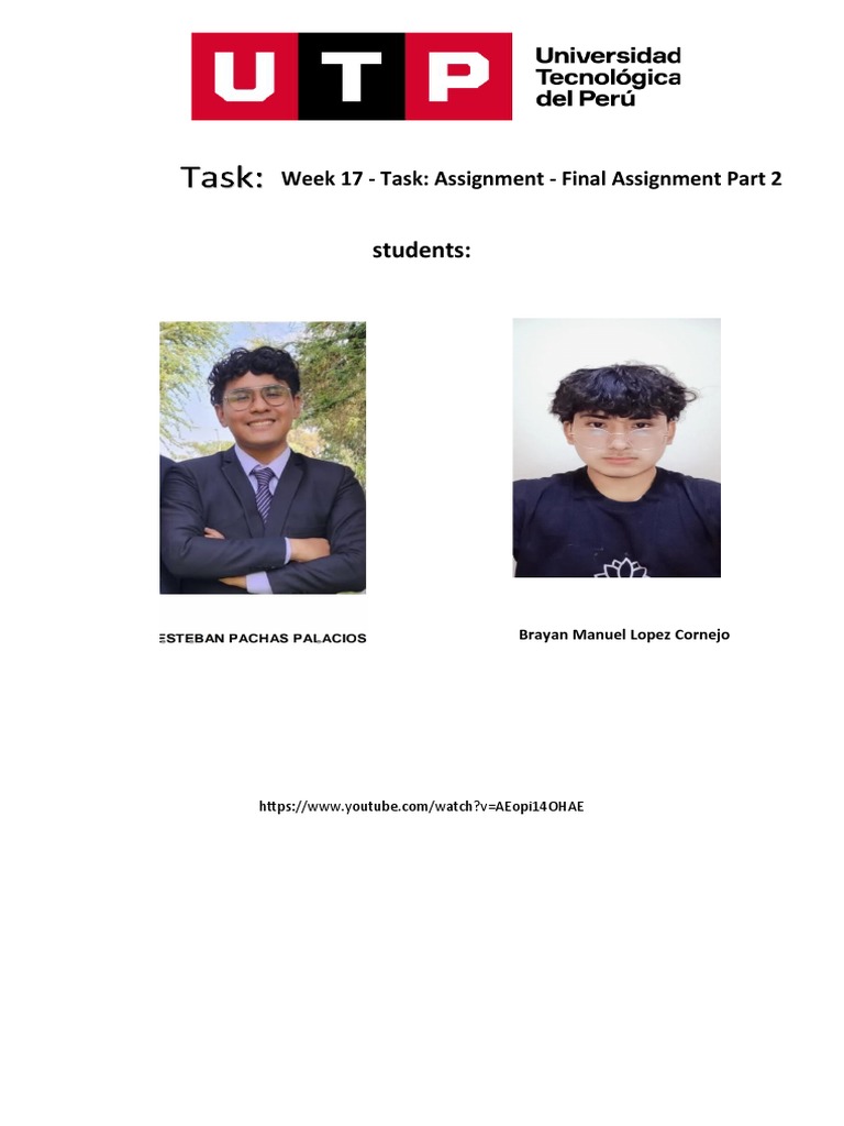 Week 17 Task Assignment - Final Assignment Part 2 | PDF | Sports ...