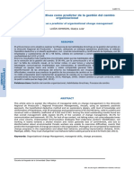 Habilidades Directivas Como Predictor de La Gestión Del Cambio Organizacional