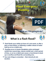 Flash Flood Emergency Planning