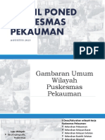 Profil Poned Puskesmas Pekauman