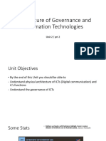 UNIT 2 Architecture of Governance and Information Technologies