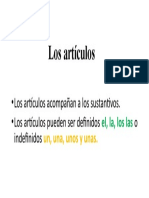 Los artículos