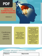 Principios Elementales Del Comportamiento. Semana 3