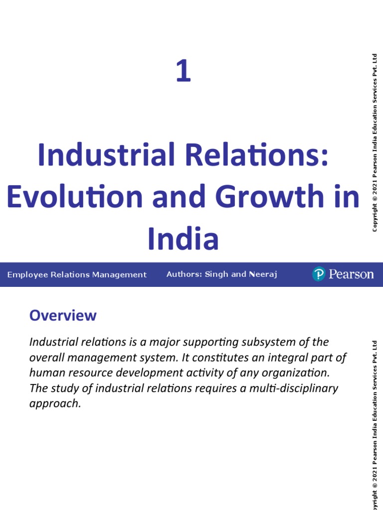 Ch01 Pdf Employment Industrial Relations