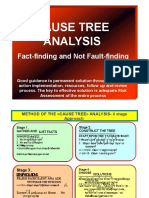 Cause Tree Analysis CTA - Simplified in 4 Stages