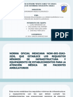 Normas Oficiales Mexicanas Relacionadas A La Unidad Quirúrgica y A La Atención Del Paciente Quirúrgico-1