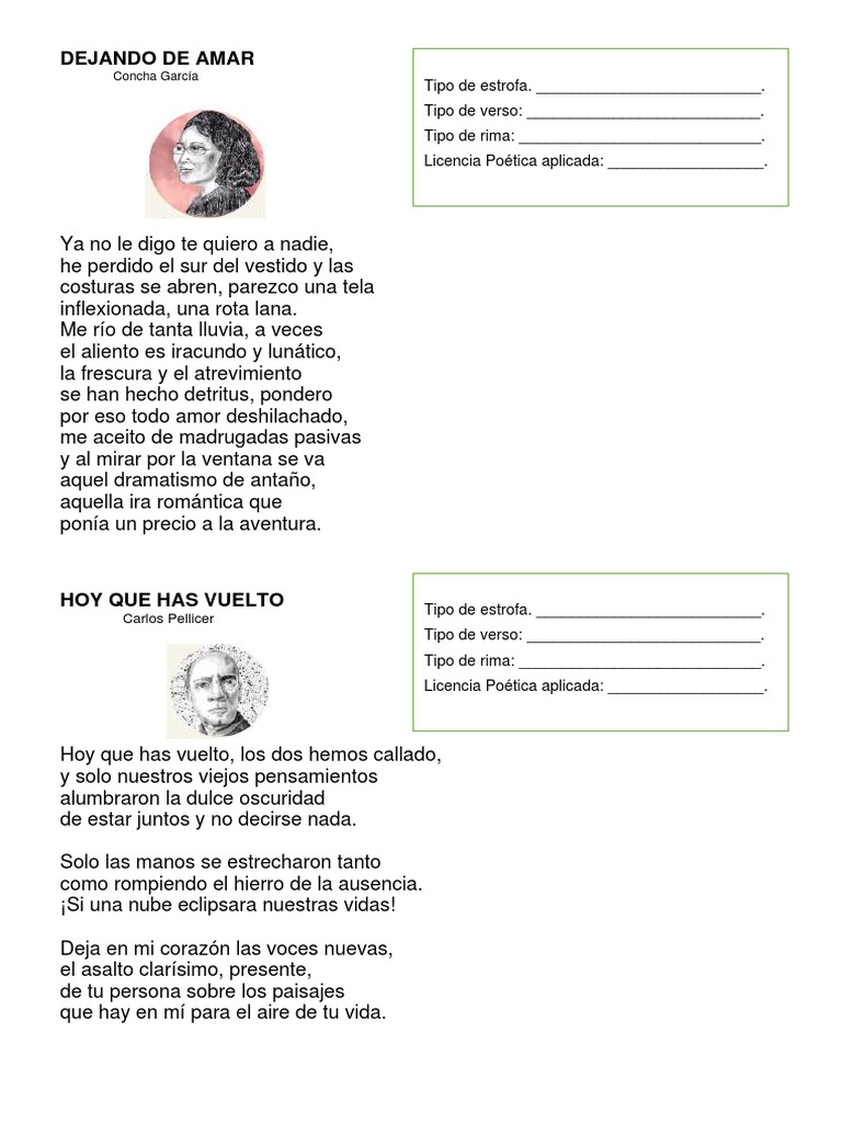Clase 3 - Taller 9a Poesia Ritmo y Sensibilidad | PDF | Poesía