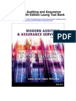 Modern Auditing and Assurance Services 6th Edition Leung Test Bank