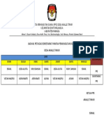 Jadwal Jaga PPS