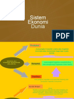 Sistem Ekonomi Dunia