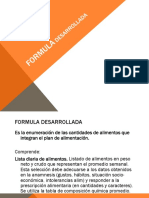 Fórmula Desarrollada