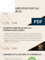 Sesión 03 y 04 - Responsabilidad Social Empresarial