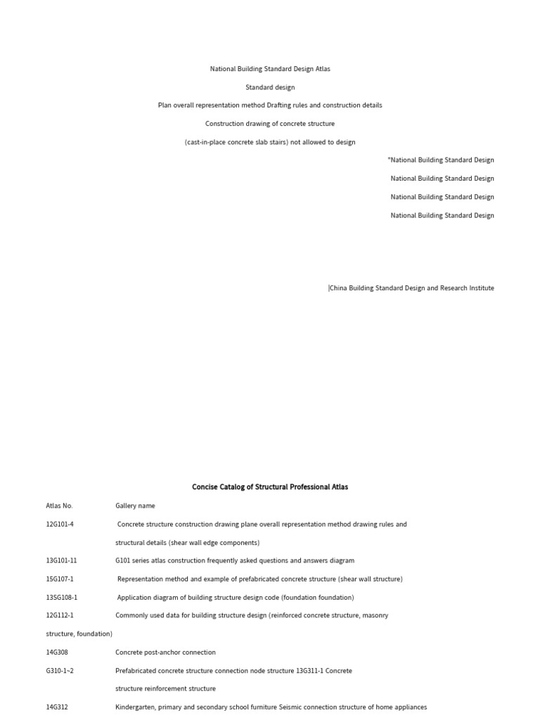 16G101 2 Translation PDF Stairs Concrete