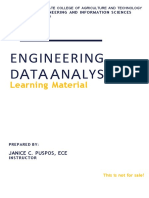 Engineering Data Analysis Learning Material