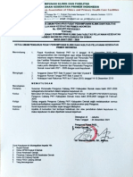 SK. No. 95 Tentang Pembentukan Pengurus Cabang PKFI Kabupaten Demak Masa Bakti 2021-2026