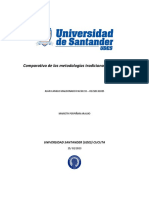 Comparativa de Las Metodologias Tradicionales y Agiles