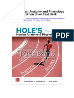 Holes Human Anatomy and Physiology 15th Edition Shier Test Bank