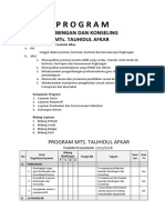 Program: Bimbingan Dan Konseling