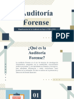 Planificación de Auditoría Forense