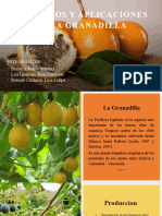 Derivados y Aplicaciones de La Granadilla