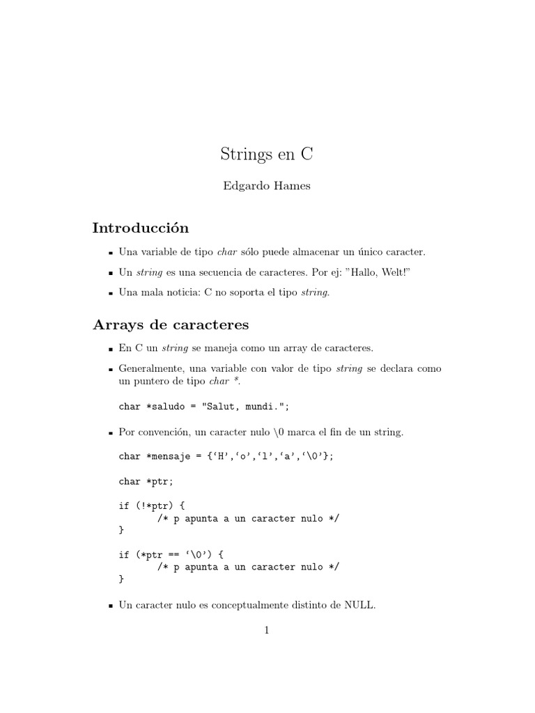Strings | PDF