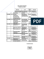 Jadwal Orientasi 23