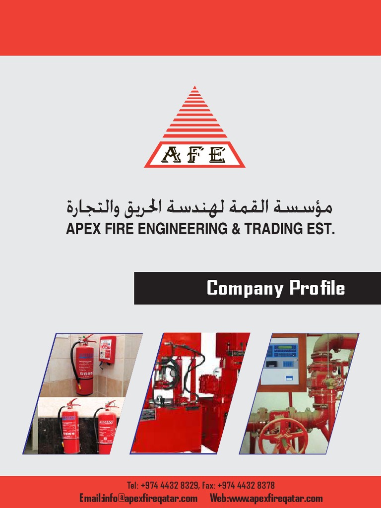 Apex Profile PDF Security Alarm Firefighting