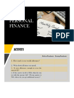 3. Personal Finance